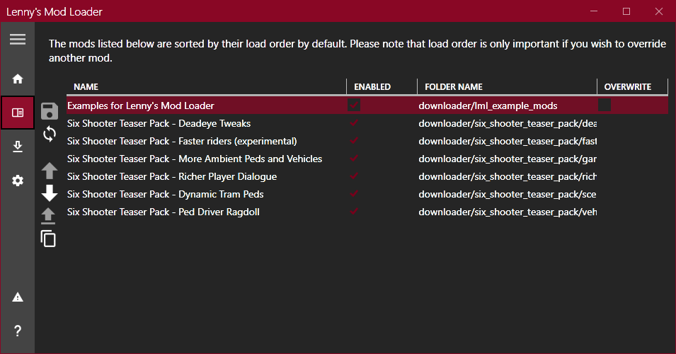 Mod Loader RDR4