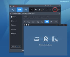 bandicam device recording